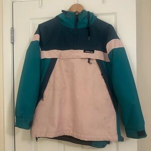 Insulated Lady Trenchover Size S Snow Jacket Airblaster